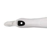 Attwood White Vinyl Grab Handle hidden installation compartment Attwood White Vinyl Grab Handle hidden installation compartment