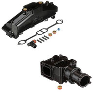 Quicksilver 1983-2002 MerCruiser 5.0L/5.7L Small Block GM Exhaust Manifold Kit Quicksilver 1983-2002 MerCruiser 5.0L/5.7L Small Block GM Exhaust Manifold Kit