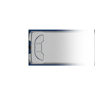 Top Down view of the Lippert Premium Sunset Collection Rear Pontoon Furniture Set Top Down view of the Lippert Premium Sunset Collection Rear Pontoon Furniture Set