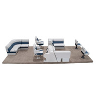 Lippert Sunset Dual Bucket & Lounge Fishing Pontoon Furniture Set Thumbnail Image Lippert Sunset Dual Bucket & Lounge Fishing Pontoon Furniture Set Thumbnail Image