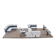 Lippert Sunset Rear L Fishing Pontoon Furniture Set Thumbnail Image