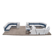 Lippert Sunset Collection Rear L with Front Pontoon Furniture Set Thumbnail Image