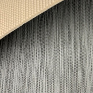 MariDeck Ultra Luxe Foam Padded Woven Vinyl Boat Flooring in the Bamboo Gray color