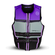 O'Brien Junior V-Back Life Jacket - Purple/Gray main Image