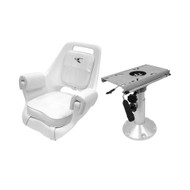 Wise Offshore Deluxe Pilot Chair with 12-18" Adjustable Pedestal Thumbnail Image