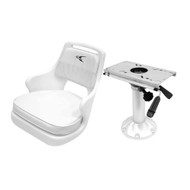 Wise Offshore Standard Pilot Chair w/ Arms Package With 15" Fixed Pedestal w/ Fore & Aft Slide Thumbnail Image