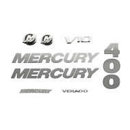 mercury 8M0204797 decal set for 5.7l v10 400hp verado outboards