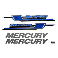 mercury 8M0214847 seapro decal set for v6 and v8 seapro outboards