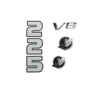 mercury 8M0214855 decal set for 4.6l v8 225hp seapro outboards