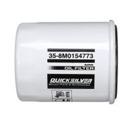 Quicksilver 8M0154773 20 micron oil filter for multiple marine engines marine oil filtration image