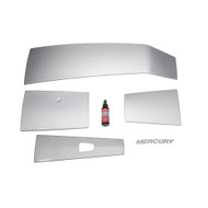 Mercury 8M0142213 Mercury silver accent panel kit for 3.4L V6 outboards