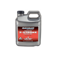 Quicksilver Premium 2-Stroke Engine Oil for Outboards PWC Snowmobiles and Motorcycles 2.5 Gallon