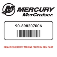 Mercury - MerCruiser 90-898207006 Manual-Parts