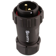 Scotty 2123 Marine Grade Plug - 12V