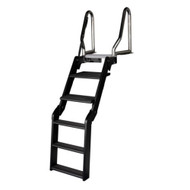 Lippert Pontoon Boat Ladder - Black