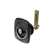 Perko Flush-Mount Locking Latch - Black