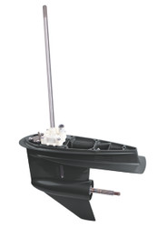 Black SEI SE405 Yamaha F115 replacement lower unit with 25-inch shaft