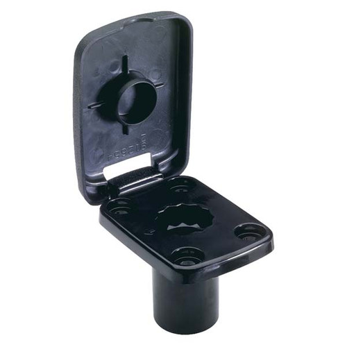 Attwood Pro Series Fishing Rod Holder, Black 5022-7