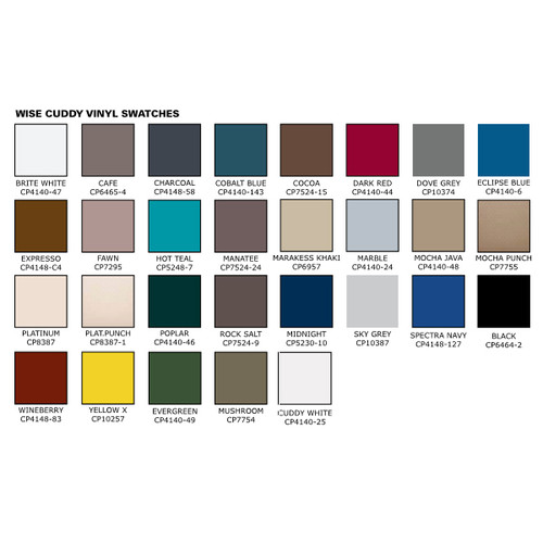 Marine Vinyl Color Chart