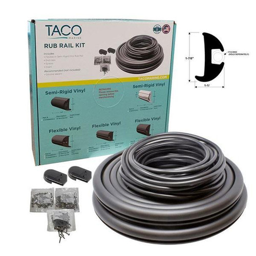 TACO Rub Rail Kit 1 7/8" x 1 3/8" x 70" TACO Rub Rail Kit 1 7/8" x 1 3/8" x 70"