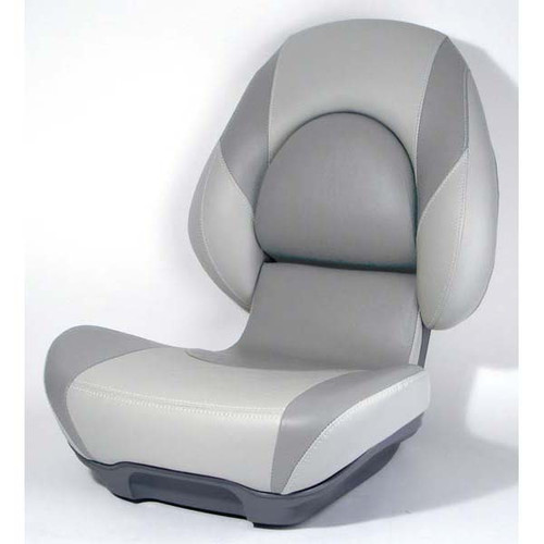 Attwood Centric II Fully Upholstered Seat - Grey Base Color