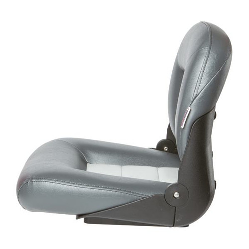 NaviStyle Black & Charcoal High-Back Boat Seat by Tempress at