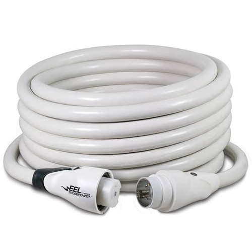 Marinco EEL Shore Power Cordset 50 Amp - White