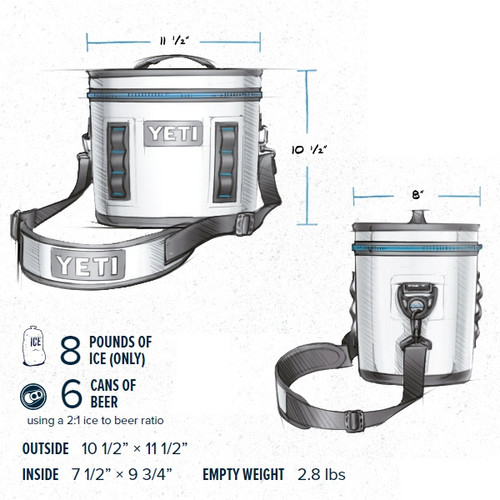 Yeti Hopper Flip 8 Soft Cooler : Canady`s