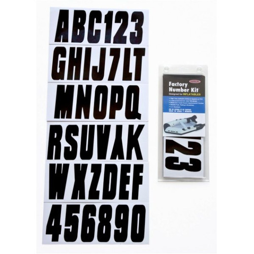 Vinyl Letter & Number Cutout Kit - 80pcs