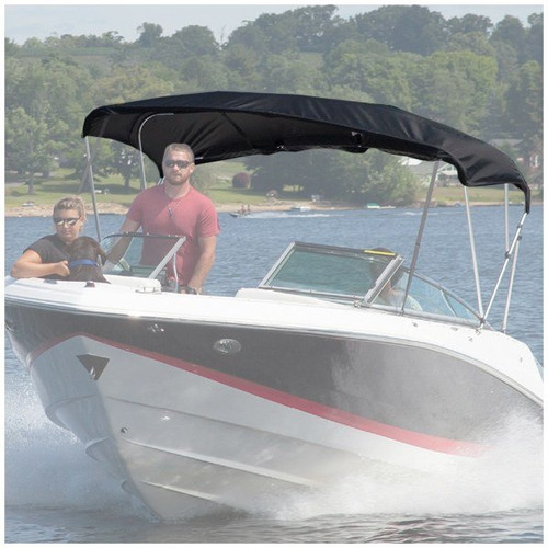 Taylor Made Hot Shot Bimini BoaTop 8'L x 42"H x 97-103"W Taylor Made Hot Shot Bimini BoaTop 8'L x 42"H x 97-103"W