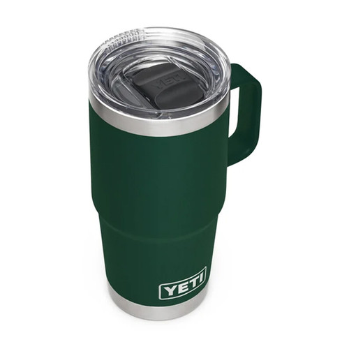 Yeti Camp Green Rambler 20 oz Travel Mug