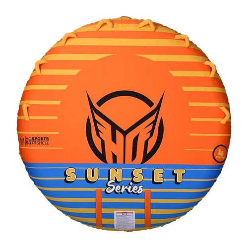 HO Sports Sunset 4 Towable Tube 2022 - Top Down View HO Sports Sunset 4 Towable Tube 2022 - Top Down View