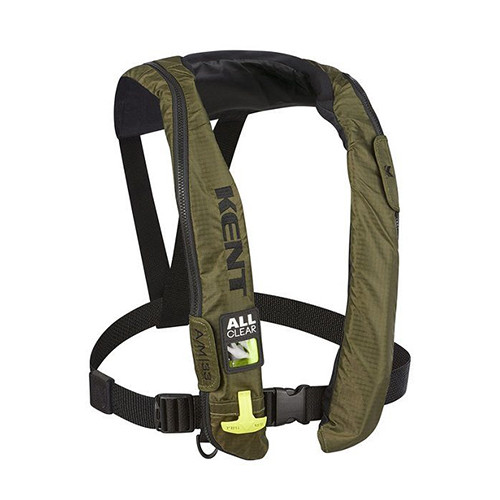 Kent A/M-33 Green Auto/Manual Inflatable Life Vest Kent A/M-33 Green Auto/Manual Inflatable Life Vest