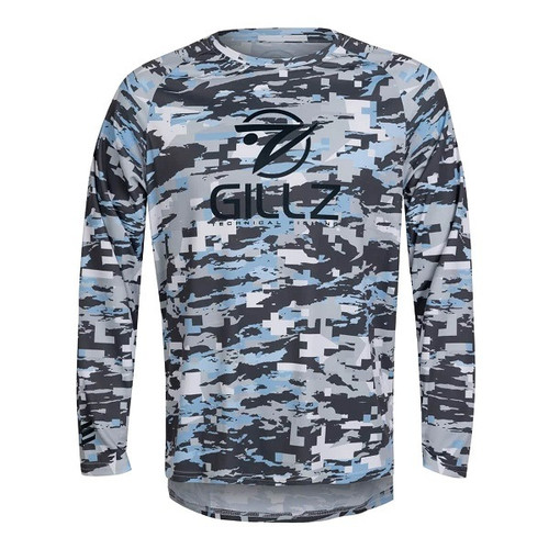 Gillz Contender TEK Long Sleeve Shirt - Powder Blue