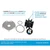 Mercury - Mercruiser 47-59362T-6 Engine Mounted Impeller Repair Kit Image