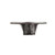 Garelick 75345 2-1/4" Flush Mount Socket Base - Satin Finish front view