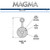 Magma Single Locking Flush Mount