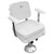 Wise Offshore Ladder Back Helm Chair w/ Pedestal & Spider Seat Mount