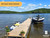 Patriot Docks Straight Roll-In Dock w/ Cedar Decking Image