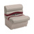 Wise Premier 27" Pontoon Bench Seat - Mocha Java/Dark Red/Rock Salt