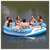 Airhead Lazy Lagoon Inflatable Island in Action
