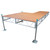 Patriot Docks Patio Boat Dock w/ Brown Aluminum Decking Image
