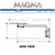 Magma Dual Extended Square/Flat Side Rail Mount