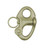 Ronstan Brass Snap Shackle - Fixed Bail - 41.5mm(1-5/8") Length