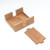 Whitecap Teak Stay-Put Napkin Holder Disassembled