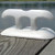 Dock Edge Flip Up Dock Cleat 8" - White