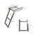 Stainless Under Platform Telescoping Boat Ladder 2 Step