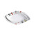 Regata 4 Piece Melamine Oval Snack Set