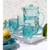 Harmony Aqua 6 Piece Moon Wine Glass Set Lifestyle