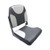 Gen3 Marine Classic Low Back Folding Boat Seat - Charcoal/Gray